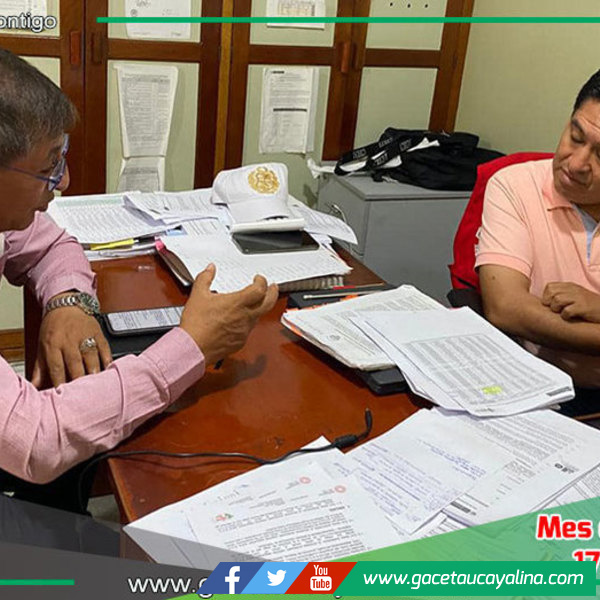 Alcalde de Ucayali asegura proyectos de empleo temporal en Contamana