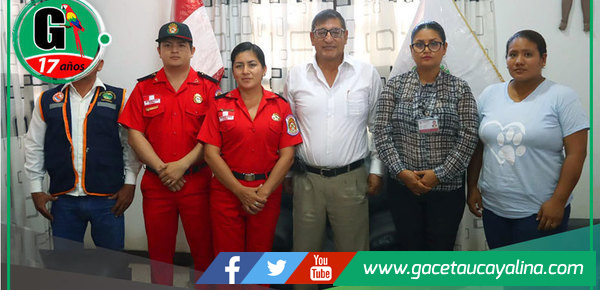 Rodolfo Lovo Tello y equipo técnico impulsan acuerdos clave con la Compañía de Bomberos "Salvadora Contamana B-229"