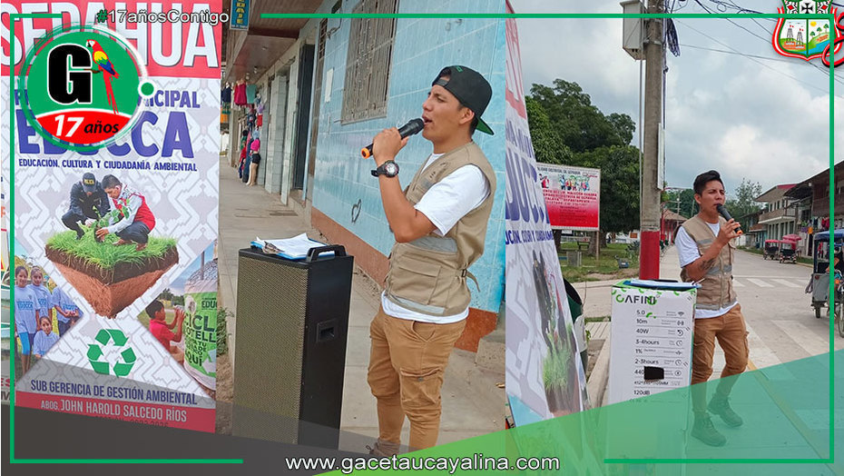 Sepahua refuerza su compromiso con el medio ambiente a través de campañas educativas