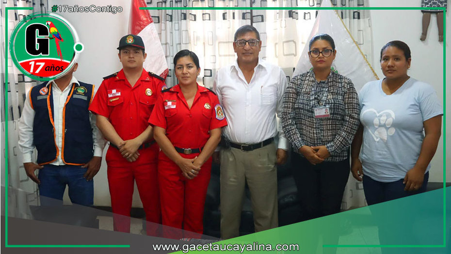 Rodolfo Lovo Tello y equipo técnico impulsan acuerdos clave con la Compañía de Bomberos "Salvadora Contamana B-229"