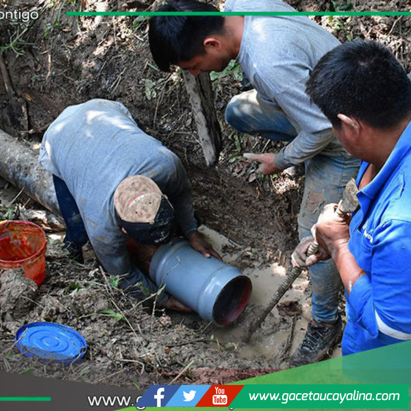 Alcalde de Sepahua restablece servicio de agua potable en tiempo récord 