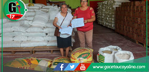 Alcalde Francisco de Asís Mendoza entrega alimentos a comedores populares del río Inuya