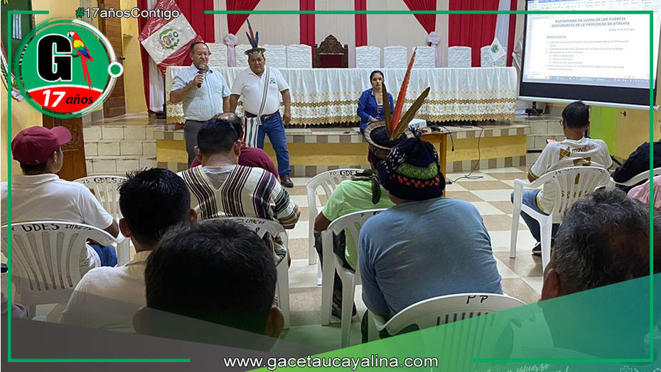 Alcalde de Atalaya y Líderes Indígenas Coordinan Acciones para el Desarrollo Provincial