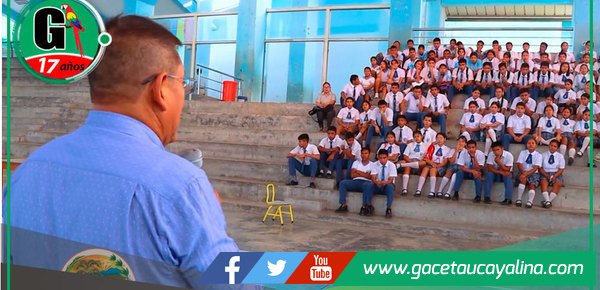 Alcalde Rodolfo Lovo Tello invita a estudiantes a participar en la Feria UNO en Contamana