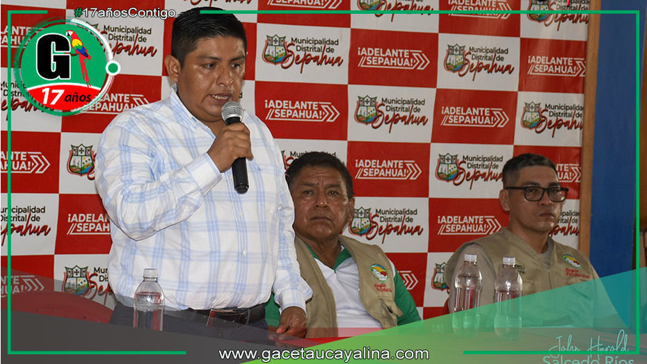 Alcalde de Sepahua lidera taller clave para la categorización territorial de comunidades