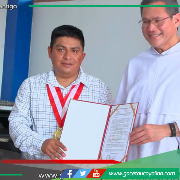 Sepahua reconoce a miembros de la Orden Dominicana como Huéspedes Ilustres 