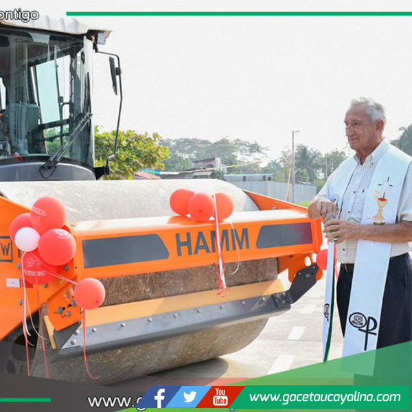 Sepahua recibe maquinarias para fortalecer infraestructura en el distrito