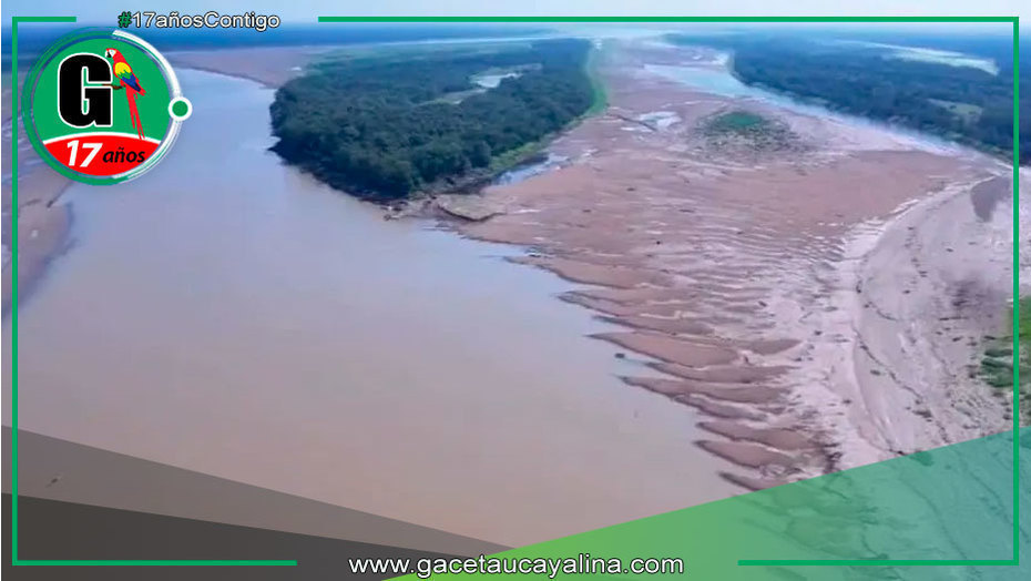 Descenso del Amazonas pone en jaque la región Loreto
