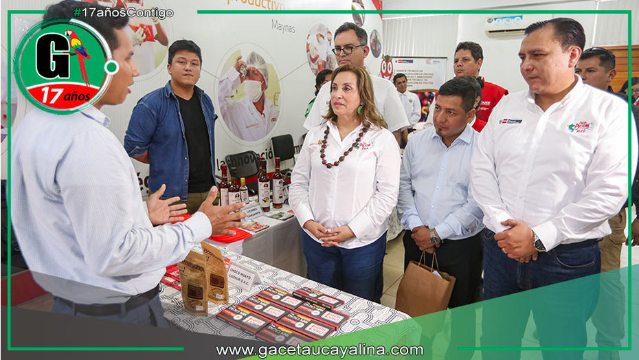 Presidenta Boluarte impulsa desarrollo productivo en Loreto