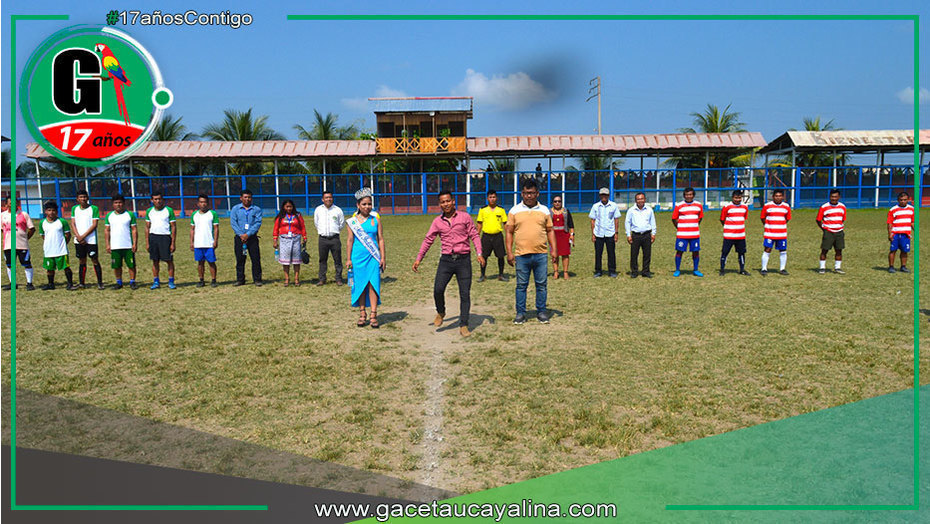 Inauguración del Campeonato Primera Copa Indígena Amazónica 2024 en Contamana
