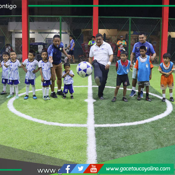 Alcalde de Ucayali Inauguran el V Campeonato Interregional COPA LORETANITO 2024
