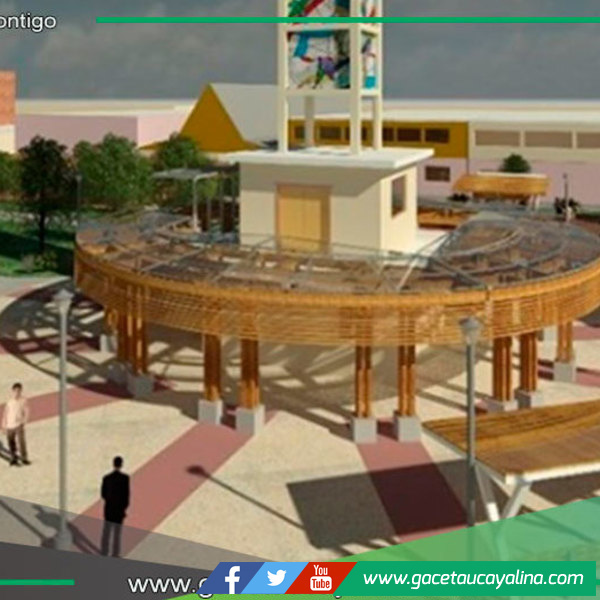 Obras en Malecón del Reloj Público iniciarán en diez días en Pucallpa