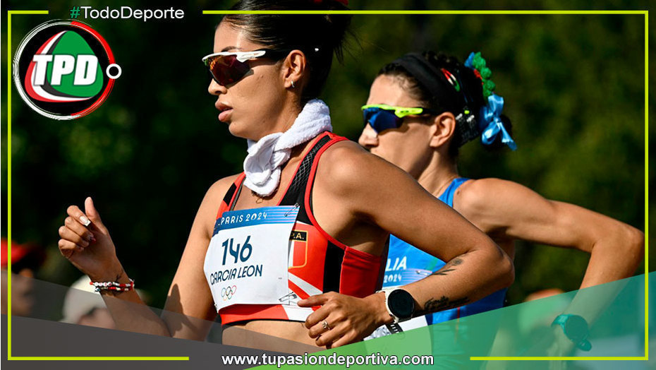 Kimberly García y César Rodríguez compiten en la Maratón de Marcha Relevo Mixto