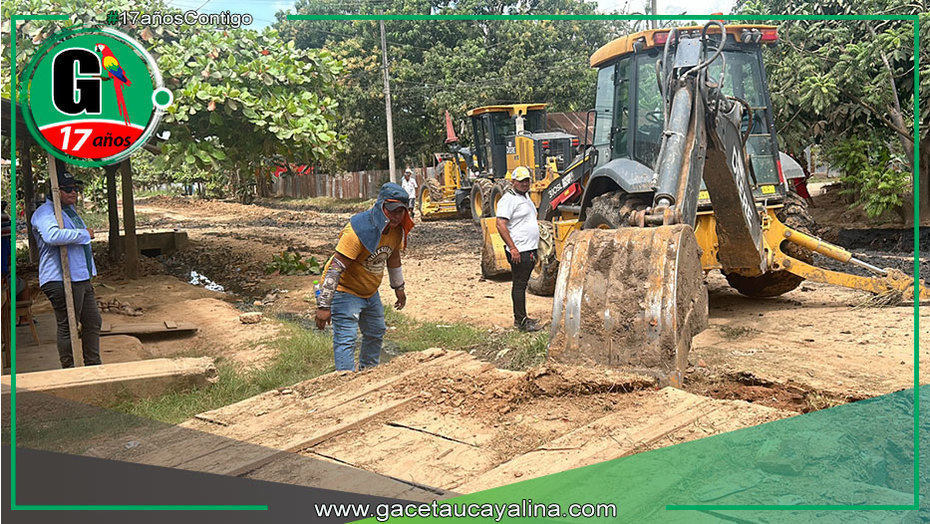 Se dio inicio al plan de trabajo de mantenimiento vial de 40 km de vías en Yarinacocha