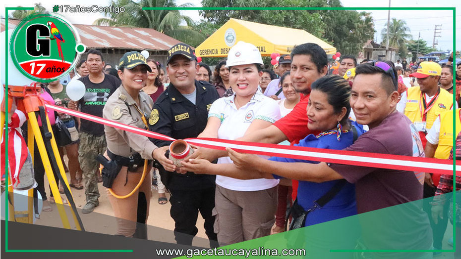Siete mil beneficiados con obra de alcantarillado en A.H. John Hocking en Yarinacocha