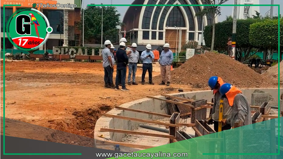 Remodelan circuito turístico con tres obras principales en Pucallpa