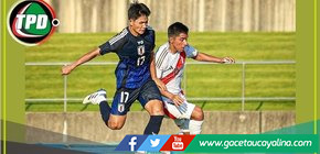 Selección peruana Sub 17 perdió 3-0 ante Japón en el inicio de su gira por Asia