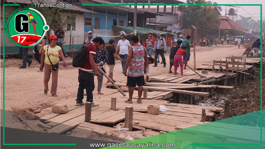 Se recupera espacio público en alrededores de Bulevar de Yarinacocha
