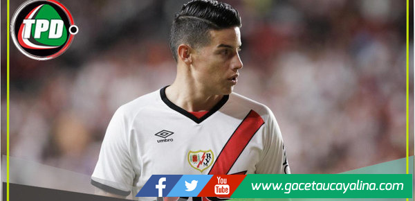 James Rodríguez hizo su debut oficial con el Rayo Vallecano  