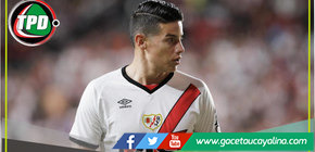 James Rodríguez hizo su debut oficial con el Rayo Vallecano  