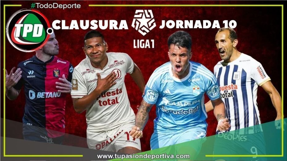 Resultados y posiciones tras la fecha 10 del Clausura 2024