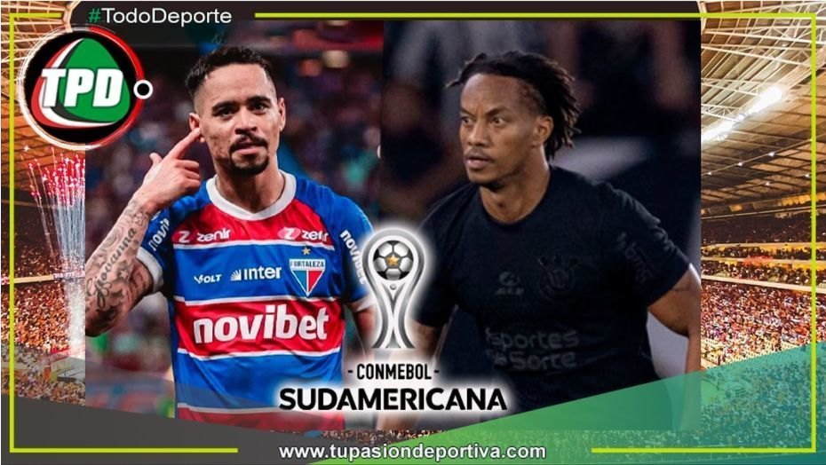 Con André Carrillo, Corinthians visitará HOY a Fortaleza por la Copa Sudamericana.