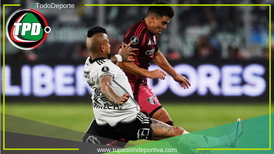 Colo Colo igualó 1-1 frente a River Plate de Local por la ida de los cuartos de final de la Copa Libertadores
