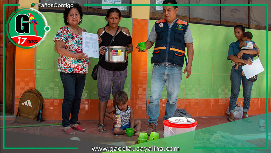 Municipalidad entrega asistencia a familias afectadas por fuertes vientos