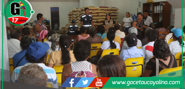 Municipalidad de Ucayali forma a cuidadores de adultos mayores en primeros auxilios