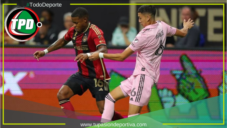 En un partido complicado, Inter Miami empató 2-2 frente al Atlanta United