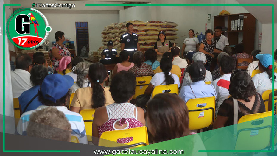 Municipalidad de Ucayali forma a cuidadores de adultos mayores en primeros auxilios