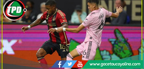 En un partido complicado, Inter Miami empató 2-2 frente al Atlanta United 