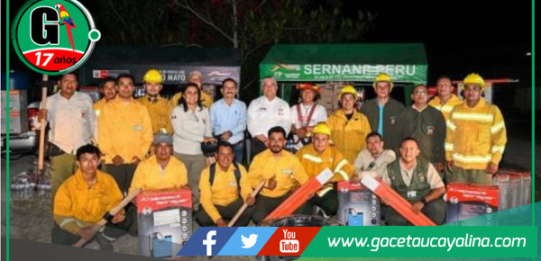 Incendios forestales en San Martín: brindan herramientas a las comunidades afectadas 