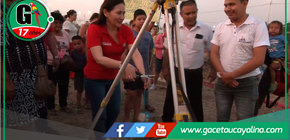 Se inicia construcción de plaza en asentamiento humano José Olaya