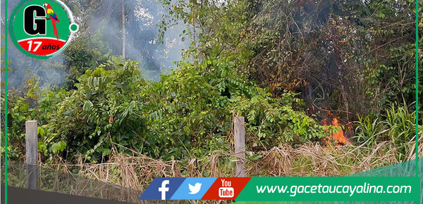 Alcalde de Sepahua promueve medidas contra incendios en la Amazonía