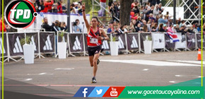 Ulises Martin obtuvo la medalla de oro en el Campeonato Sudamericano de Maratón en Buenos Aires