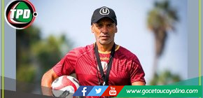 Fabián Bustos tras triunfo de Universitario: "Quedan cinco juegos, que hay que buscar ganarlos"