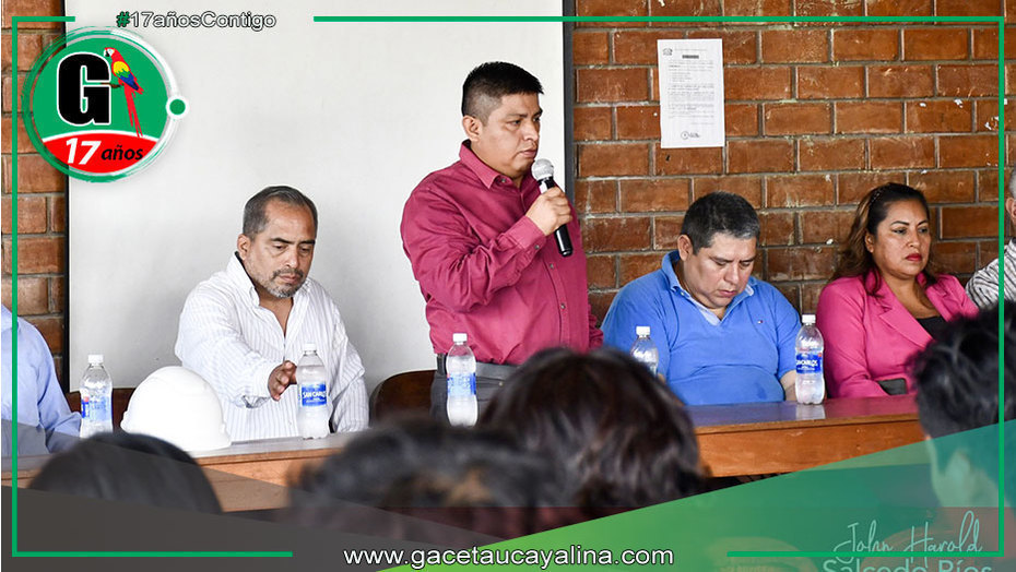 Alcalde de Sepahua lanza Semana Técnica en Instituto Carlos Laborde