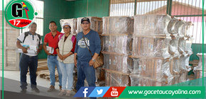 Alcalde de Ucayali entrega mobiliario y anuncia obras en Paoyhan