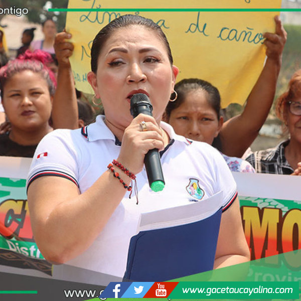 Coordinadora de AA. HH. Multisectorial de Yarinacocha se presentó ante alcaldesa 