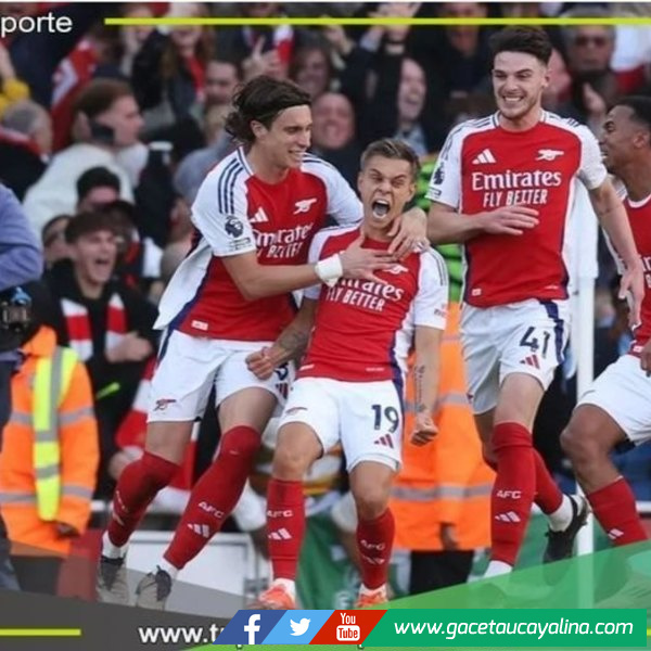 Arsenal derrotó 4-2 a Leicester City por la Premier League