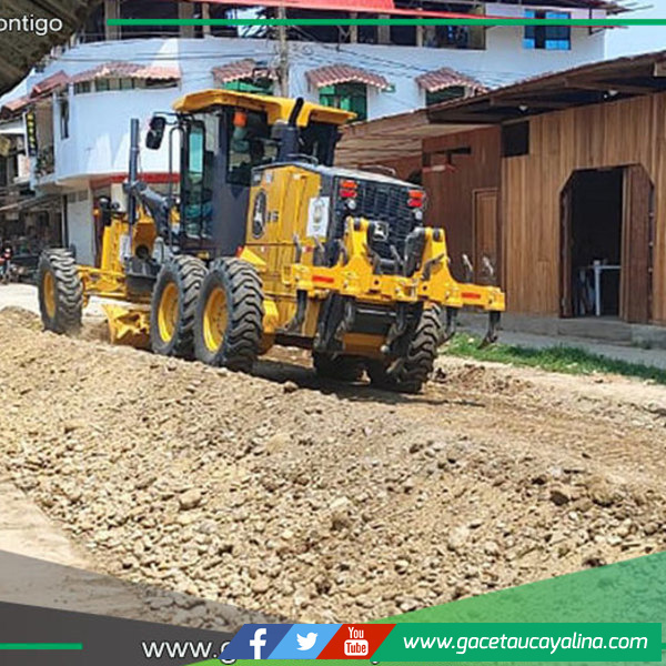 Sepahua mejora vías antes del inicio de lluvias