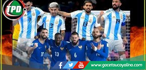 Argentina y Francia chocarán en la semifinal del Mundial de Futsal