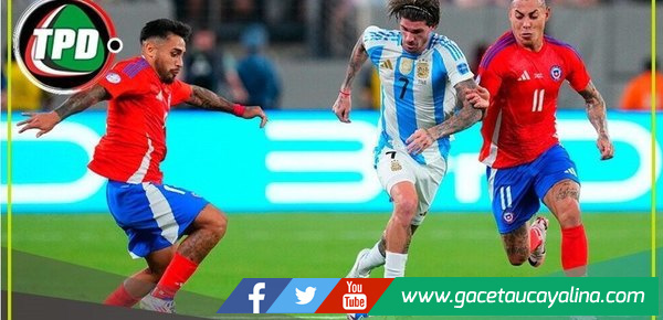 Argentina derrotó a Chile en el retorno de las Eliminatorias.