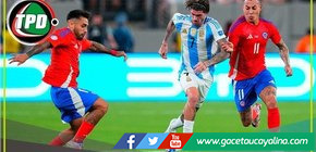 Argentina derrotó a Chile en el retorno de las Eliminatorias.