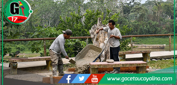 Sepahua restaura Cristo Blanco para embellecer la ciudad