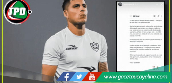 ¡Mucha fuerza, Hansell! Riojas y su preocupante mensaje en redes sociales