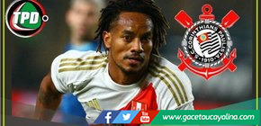 André Carrillo llegó a Brasil para incorporarse a Corinthians