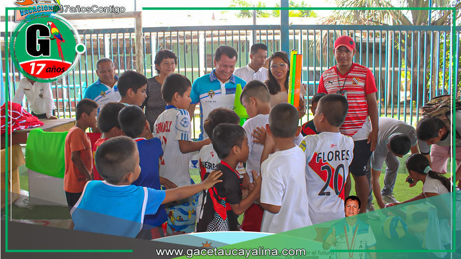 Tahuania inaugura actividades para niños en vacaciones útiles