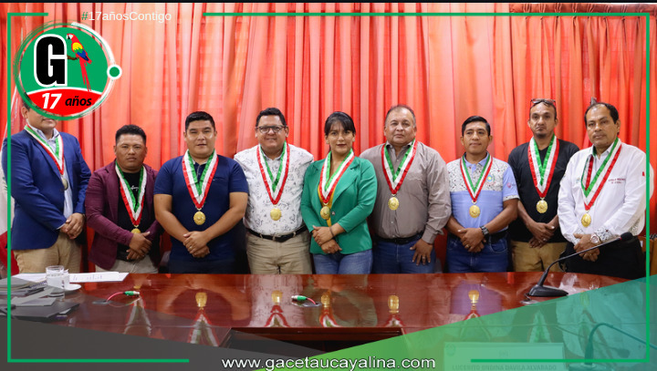Ucayali cuenta con presidente y vicepresidente del Consejo regional para el 2025.